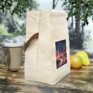 "Houston Anime Skyline" Lunch Bag With Strap